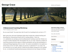 Tablet Screenshot of georgecrace.com